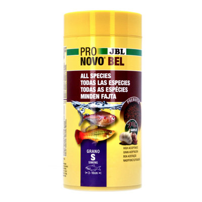 Jbl Pronovo Bel Grano S 1000Ml Aquarium Fish Food from B&Q