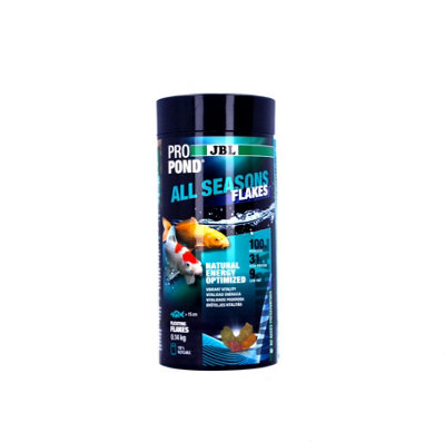 Jbl Propond Fish Food All Season Floating Flakes 0.14Kg High Protein from B&Q