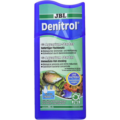 Jbl Denitrol Aquatic Water Treatment Solution  250Ml Clear Formula For Healthy Aquatic Environment. from B&Q