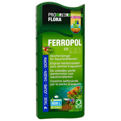 Jbl Ferropol Liquid Plant Fertiliser For Freshwater Aquariums Plant Growth 500Ml from B&Q