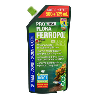 Jbl Ferropol Liquid Plant Fertiliser For Freshwater Aquariums Plant Growth 625Ml from B&Q