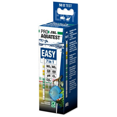 Jbl Easy Test 7In1 Test Strips Kit Ph Nitrate Nitrite Chlorine Co2 Etc Aquarium from B&Q