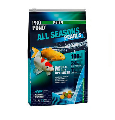 Jbl Propond All Seasons Pearl 1.1Kg Fish Food from B&Q