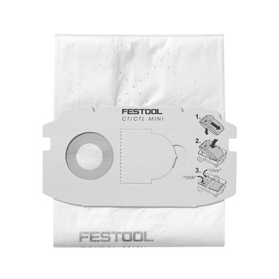 B&Q -  Selfclean Filter Bag Sc Fis-Ct Mini/5