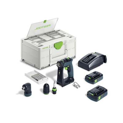 Festool Cordless Drill Cxs 18 C 3,0-Set from B&Q