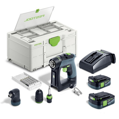 Festool Cordless Drill Cxs 12 2,5-Set from B&Q