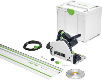 Festool Ts 55 Feq-Plus-Fs 110V Plunge Saw 160mm Blade from B&Q