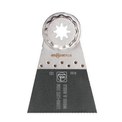 Fein 63502161210 Starlock Ll Bim 50 X 65mm Multi-Cutter Universal Bim Saw Blade from B&Q