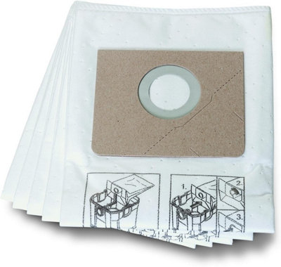 Fein Premium Fleece Filter Bag 25L(5-Pack) from B&Q