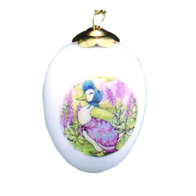 Reutter Porcelain Beatrix Potter Jemima Puddle-Duck Porcelain Egg from B&Q