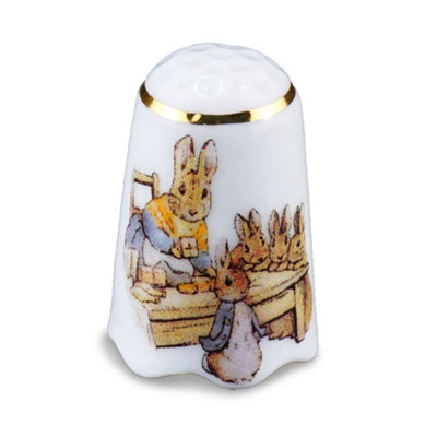 Reutter Porcelain Beatrix Potter Peter Rabbit Thimble from B&Q