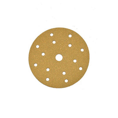 Mipa PaintsHigh-Performance Mp Goldfilm 150mm Velcro Sanding Discs P40 For Perfect Finishing from B&Q