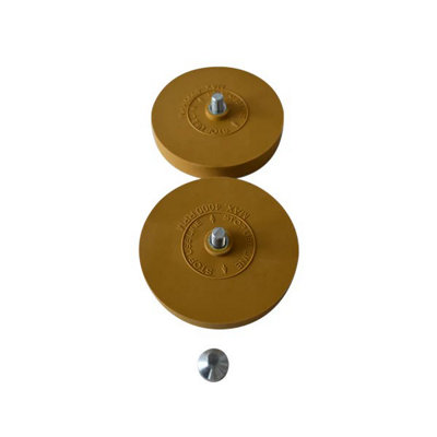 Mipa PaintsMp Eraser Wheels And Adaptor Set Of 2 For Superior Cleaning Performance from B&Q