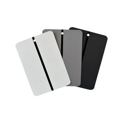 Mipa PaintsMp Light Grey Metal Spray Out Cards For Accurate Color Matching And Painting Perfection Pack Of 100 from B&Q