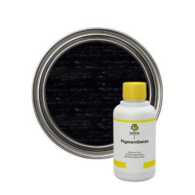 Mipa PaintsRosner Pigment Stain 89491 Black1 Litre For Wood Finishing from B&Q