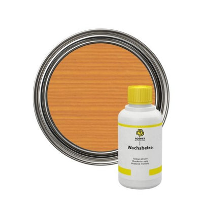 Mipa PaintsRosner R126 Honey Wax Stain 1L For Wood Finishing from B&Q