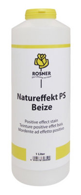 Mipa PaintsRosner Natural Effect Ps Stain 91225Honey Color For Aged Wood Finishing1 Litre from B&Q
