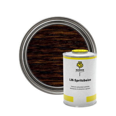Rosner Lm Spray Stain Sb 6308Mahogany Brown 1L For Wood Finishing from B&Q