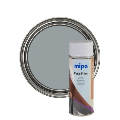 B&Q -  Fast Filler Spray Ral 7040 Window Grey 400Ml
