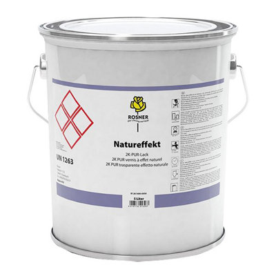 Mipa PaintsRosner Nature Effect 5L  Colourless 2K Matt Lacquer For Natural Wood from B&Q