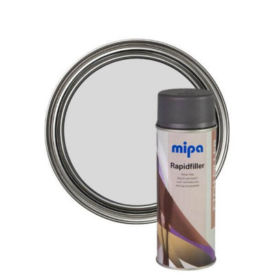 Mipa Rapid Filler Primer Spray Light Grey400Ml from B&Q