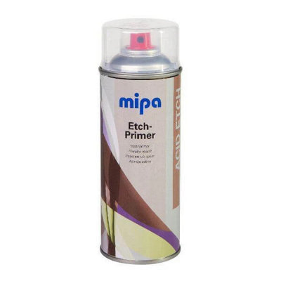 Mipa Etch Primer Spray 400MlFast-Drying Adhesion Promoter from B&Q