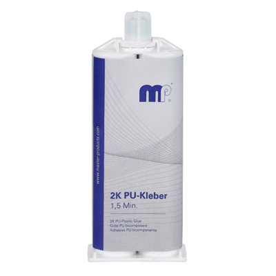 Mipa PaintsMp 2K Pu Glue  0.5 Min 50Ml 0.5 MinFast-Curing Polyurethane Adhesive For Professional Plastic Repairs from B&Q