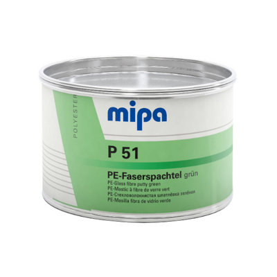 B&Q -  PaintsP51 Glass Fibre Filler With Hardener (1Kg)Waterproof Automotive Filler For Gap And Hole Repair