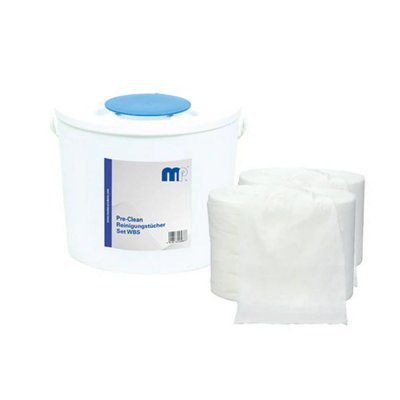 Mipa PaintsMp Pre-Clean Disinfectant Wipe Bucket Set With 2 Rolls For Ultimate Sanitization from B&Q