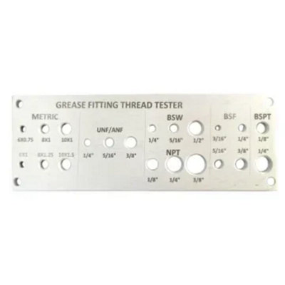 Lumatic Thread Identification Plate from B&Q