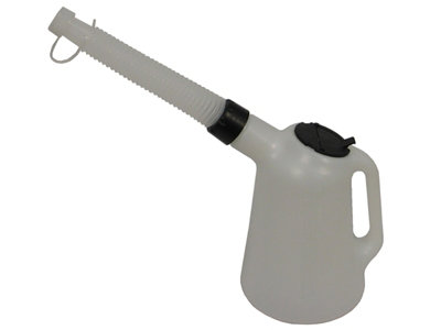 Lumatic Mf10/sa Polyethylene Oil Measure Jug With Spout 1 Litre Lummf10Sa from B&Q