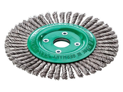Lessmann 475.201.48 Pipeline Brush 48 Knots 178 X 22.2mm Bore Steel Wire Les47520148 from B&Q
