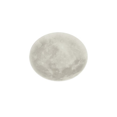 Luminosa Lighting Luminosa Lunar Modern 22W Led Semi Flush Light White 3000K Remote ControlUk Stock from B&Q