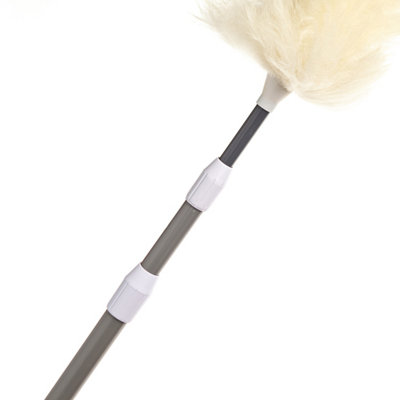 Duster Wand Easy Reach Extendable Duster for Dusting Shelves, Furniture ...