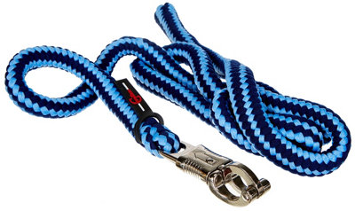 Kerbl Lead Rope HippoPanic-HookLight-Blue/dark-Blue