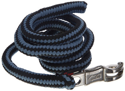 Kerbl Lead Rope HippoPanic-HookBlack/silver from B&Q