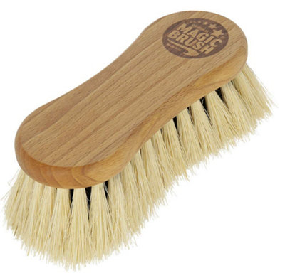 Kerbl Magic Brush Kombi Brste Holz Rosshaar/fibre from B&Q