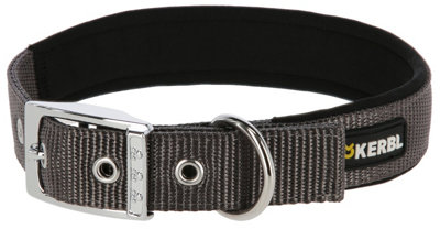 Kerbl Miami Plus Nylon Collar Grey38-46 Cm/25 mm