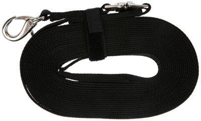 Kerbl Lunge With Swivel + Snap-Hook 7,50 M LongBlack