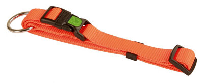 Kerbl Collar Miami Adjustable 40-55Cm/20mm Orange