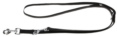 Kerbl Vegas Training Leash 22 mm 240 CmSewnUnbuckles,black