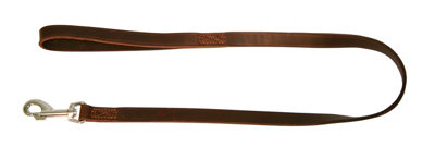 Kerbl Vegas Training Leash Sewn Brown18 mm200 Cm