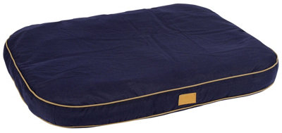 Kerbl Bed Cushion JeromeNavy-Cognac60X40X6Cm from B&Q