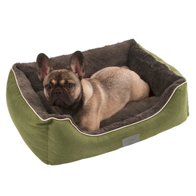 Kerbl Snugly Bed Samuel Grey/green,50X40X15Cm from B&Q