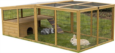 Kerbl Open-Air Enclosure With Breakout Barrier,220X115X75Cm