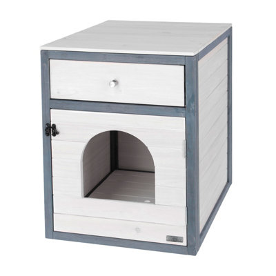 Kerbl Cat House 45X58X60CmWhite/grey