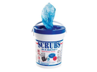 Rocol 42272 Nsf Scrubs Hand Wipes (Tub 72) Roc42272 from B&Q