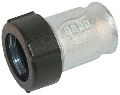 Agaflex 2" Inch Bsp Female Thread X 60mm Pipe Compression Joint Fittings Connector Union from B&Q