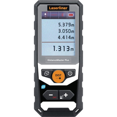 Draper Laserliner 080.984E Distancemaster Plus 80 Laser Distance Measurer from B&Q