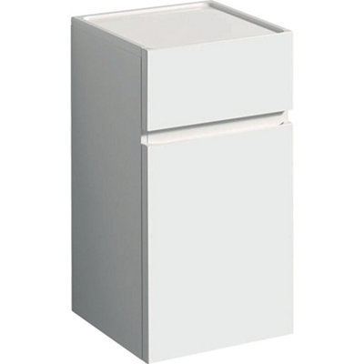 Geberit Renova Wmdrawer Low Cabinet Unit 700mm White (Unit Only) 869020000 from B&Q